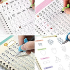 Magic Copy Books for Kids – Reusable Handwriting Practice Set
