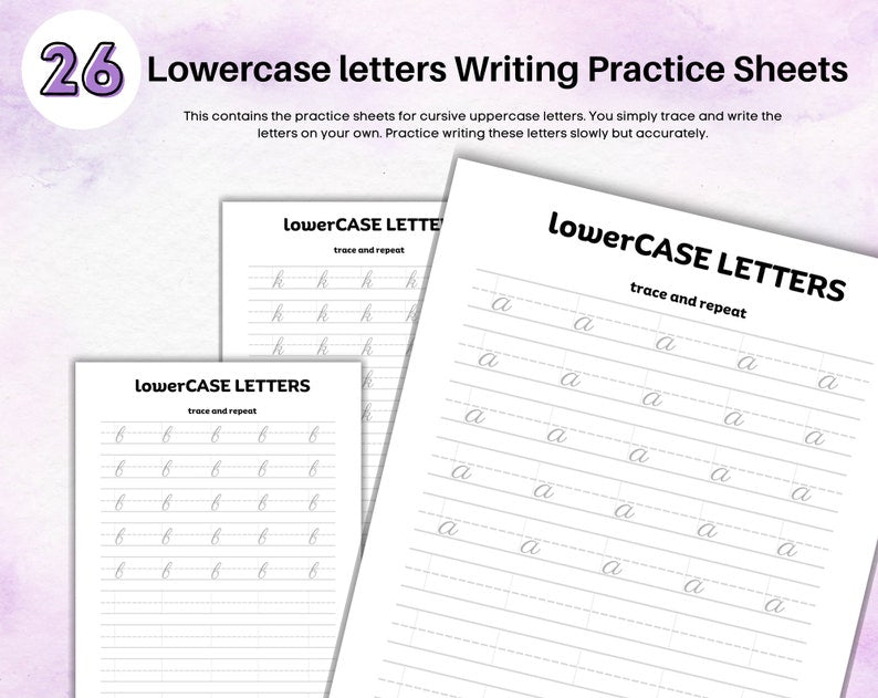 Handwriting Practice Worksheets for Kids