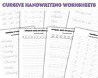 Handwriting Practice Worksheets for Kids