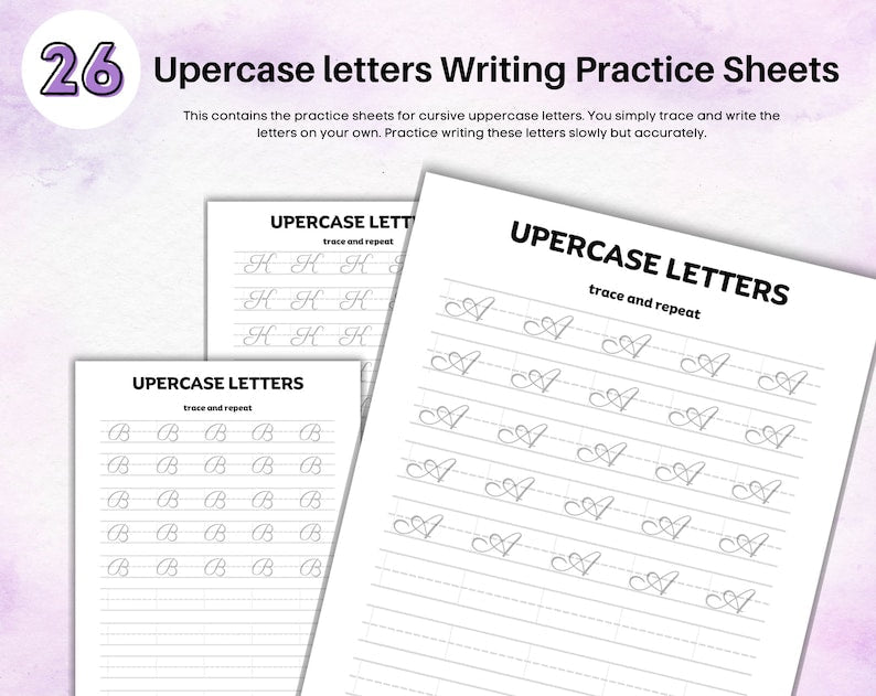 Handwriting Practice Worksheets for Kids
